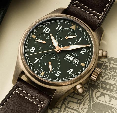 bronze iwc watches|iwc bronze spitfire.